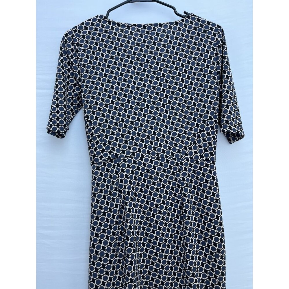 Ann Taylor geometric pattern dress 6 Tie waist Size XS - Picture 5 of 8